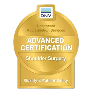 Advanced Certification Shoulder Surgery award